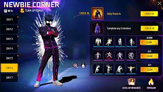 NEW EVENT 😱 CLAIM AMAZING ✔️ FREE BUNDLE 🎁 FREE EMOTES 🔥 FREE FIRE