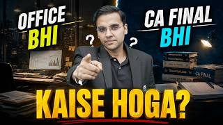 Can You Crack CA Final While Working? 🤔 Must Watch! 🔴 | CA Final By PW | CA Nitin Goel