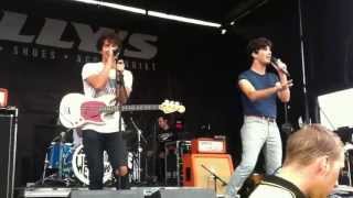 Allstar Weekend performing at Warped Tour in Toronto