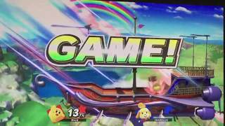 My sister's bad at video games.