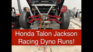 Honda Talon Dyno runs with the Jackson Racing Turbo! 5WHP less in sport mode????