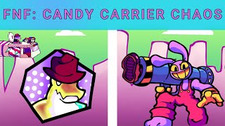 FNF: CANDY CARRIER CHAOS | Прохождение мода по FNF, CANDY CARRIER CHAOS | ROADKILL COVER