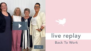 Back To Work Live