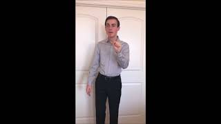 CLU Theatre Audition Justin Libby