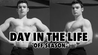 DAY IN THE LIFE OF A 20 YEAR OLD AMATEUR NATURAL BODYBUILDER | OFF-SEASON EDITION