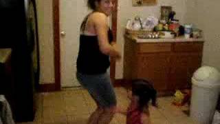 dancing to thong song