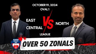 HIGHLIGHTS - Over 50 North Zone Vs East Central | October 20, 2024 | Masters Cricket USA Dubai Zonal