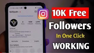 10K Followers in a Day 🔥 🔥 followers9 on Instagram || Mustafa Tech Tutorial