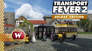 Transport Fever 2 || Gaggenau C40 || Visiting Castle "Festung Farchau" || Relaxing Ride