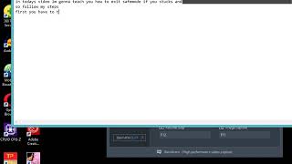 Fix your computer if you are stucked in safe mode