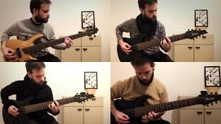 The End Is Near (metal track) - guitar & bass playthrough