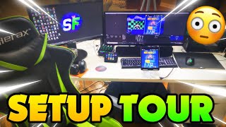 SETUP TOUR!! HOW I RECORD AND STREAM CLASH ROYALE!!
