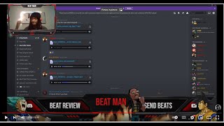 BEAT MAN Listening to discord beats | LIVE STREAM THIS SATURDAY