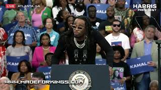 Quavo Endorses Kamala Harris for President