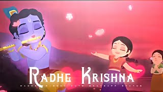 Radhe Krishna Cute Edit ❤️✨ | Radhe Krishna Cute WhatsApp Status