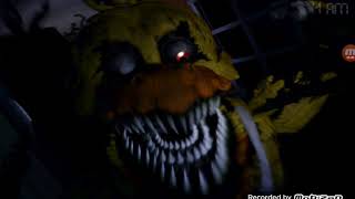 Mariah with kmw , Damien  play Five Nights at Freddy's 4 ( it almost scared us half to death )
