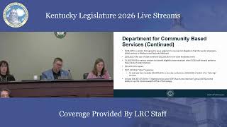 House Standing Committee on Appropriations and Revenue.(2-10-26)