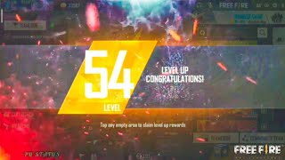 Level Up 54 Rewards Garena Free Fire | Dark Gamerz
