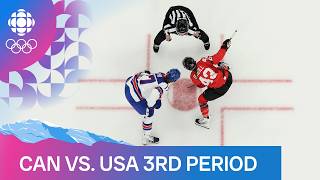 3rd period of Canada vs USA women's Olympic hockey Olympic Winter Games Milano Cortina 2026 Day 4