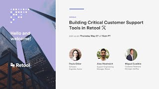 Retool Lightning Demo: Building Our Own Customer Support Tools
