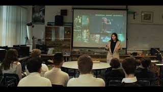 Sabine Kahwaji talks music industry with film students (Jan 2020)