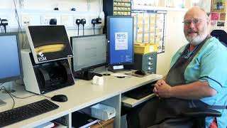 Dentistry laboratory benchtop scanner demonstration