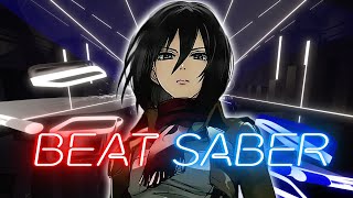 Beat Saber | Shinzou wo Sasageyo! - Attack on Titan Season 2 Opening
