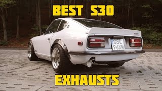 ULTIMATE Nissan S30 Datsun 240z 260z 280z Exhaust Engine Sound Compilation