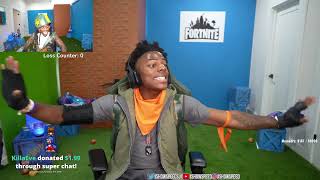 PLAYING FORTNITE UNTIL WE WIN ⛏️ ft. Kai Cenat (RANKED)