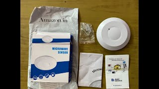 UNBOXed_02 = BlackT Electrotech microwave sensor for home automation
