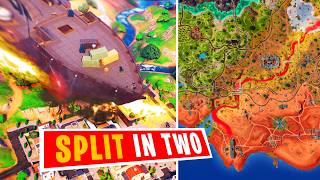 Megalodon's plan to SPLIT The Season 3 Map in Two (Fortnite Story)