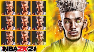 *NEW* DRIPPIEST FACE CREATION IN NBA 2K21🦋🦄LOOK LIKE A DRIBBLE GOD🤩🦄