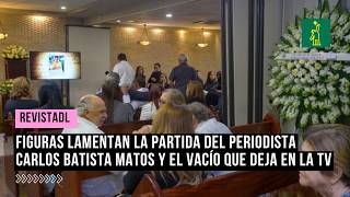 Public figures mourn the passing of journalist Carlos Batista Matos and the void he leaves in tel...