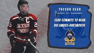 Trevor Cear | NJ Hockey | Jackson Memorial & NJ 87's Alum Commits to UMass-Dartmouth