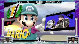 Jigi (Ike, Kirby) Vs. RoguePenguin (Mario) [WR1] - Submerged Smash Weekly #4