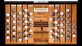 Psalm 122 Sander van Marion, Marco den Toom, Koraalboek Con Passione (Hauptwerk  Friesach)