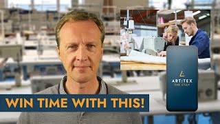 Win time with videos at any industrial sewing machine