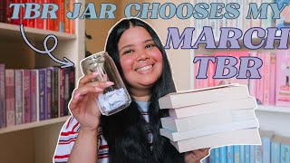 MARCH TBR | TBR Jar Picks My March Reads 📚🤔