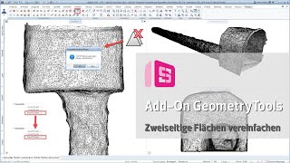 ALLPLAN Add-On Geometry Tools V2 - Zweiseitige Flächen vereinfachen
