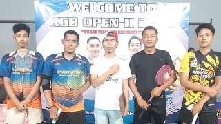 🔴LIVE KGB OPEN 2025 || H.DERI/RENDI v.s FANJI/BAGUS