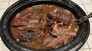 Smoked Venison Front Shoulder Roast - #roadkill #whitetail #dinner 