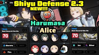 Shiyu Defense 2.3 | Harumasa Qingyi Astra & Alice Vivian Yuzuha | Zenless Zone Zero