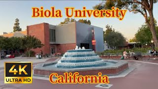 🏫Biola University walking tour in California USA [4K Video] - Vlog & Travel Guide