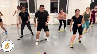 Full Body Resistance Band Workout | 60 Min Cardio & Strength Training