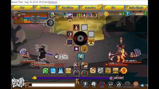 Ninja Saga PvP - DE vs 8ex Random