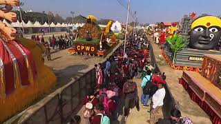 We visited Near Red Fort to see Tableau of All States