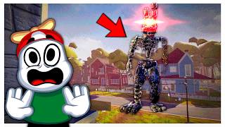 The New Ignited Bonnie Is Impossible in Hello Neighbor / FNAF Fredbear Mod