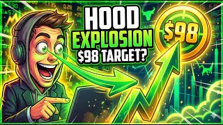 Stock Market Live: Will HOOD Hit $98? (Plus NVDA, AMZN & SPY Setups)