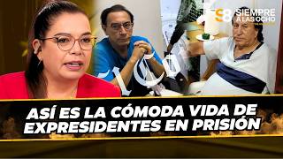 Así viven en la cárcel de Barbadillo CASTILLO, VIZCARRA, TOLEDO: la reacción de Milagros Leiva