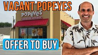 Vacant Popeyes Commercial Real Estate Offer Chattanooga, TN